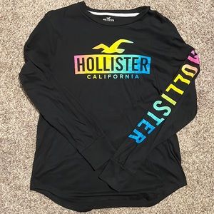 Hollister graphic long sleeve tee